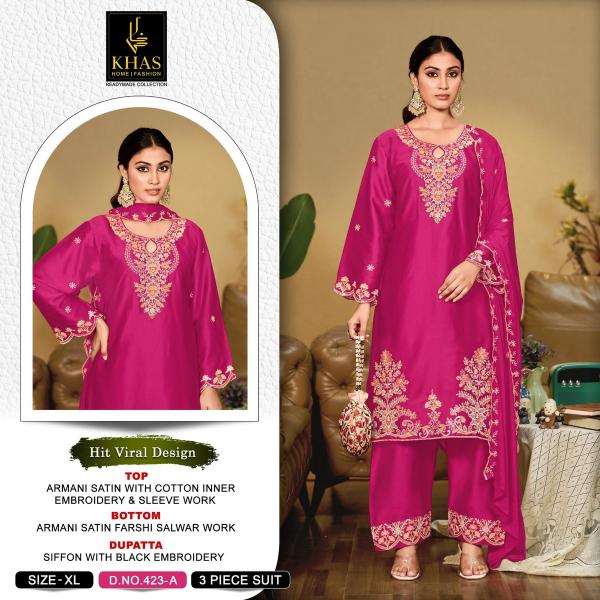 Khas readymade pakistani salwar kameez wholesale